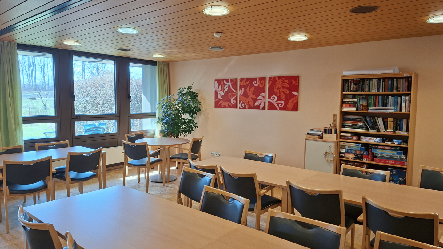 Aufenthaltsraum für Patienten